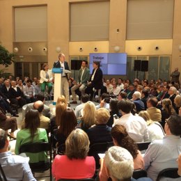 Alberto Fabra en el acto de presentación del programa del PPCV