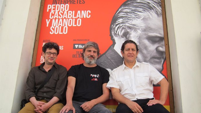 Manolo Solo, Alberto Sanjuan y Pedro Casablanc en 'Ruz-Bárcenas'