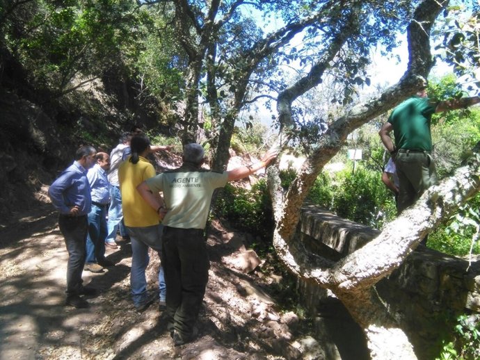 Visita al camino de los prisioneros de Algeciras
