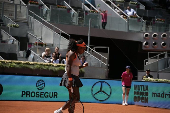 Serena Williams durante el Mutua Madrid