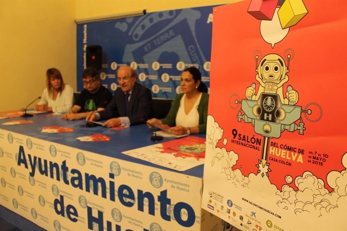 Presentan la XI edición del Salón del Cómic de Huelva. 