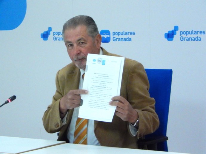Vicente Aguilera, candidato del PP a la Alcaldía de Ogíjares