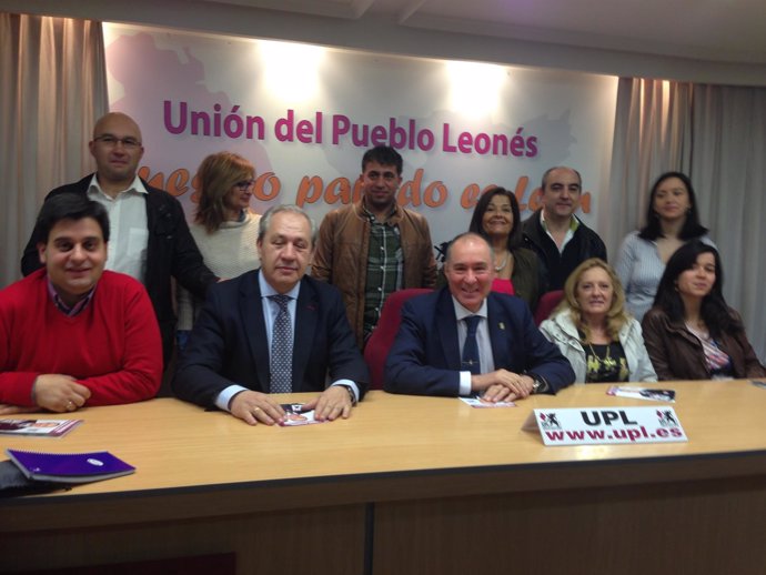 Presentación del programa electoral de UPL para el Ayuntamiento de León