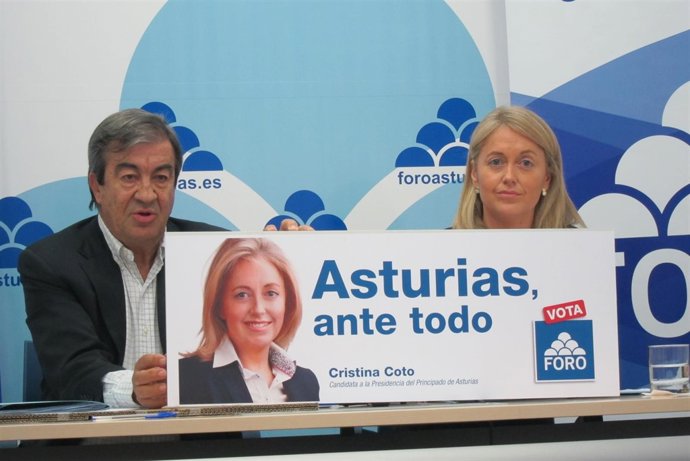 Francisco Álvarez-Cascos y Cristina Coto