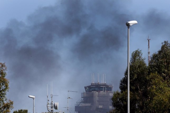 Cerrado el aeropuerto de Roma-Fiumicino tras un incendio
