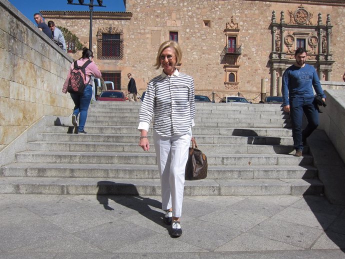 Rosa Díez en Salamanca.