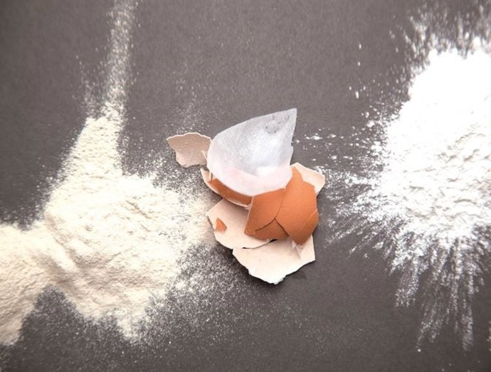 Pfroyecto para extraer la cáscara de huevo