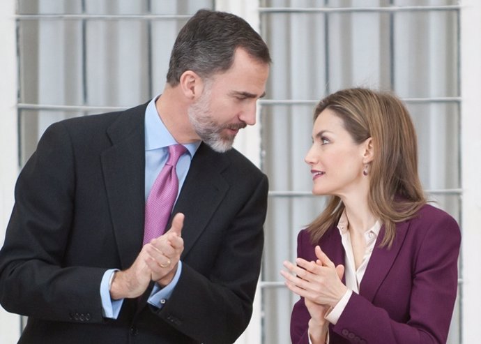 El rey Felipe VI y la reina Doña Letizia.