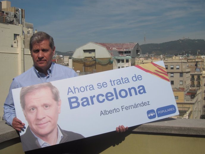 El alcaldable del PP por Barcelona, Alberto Fernández