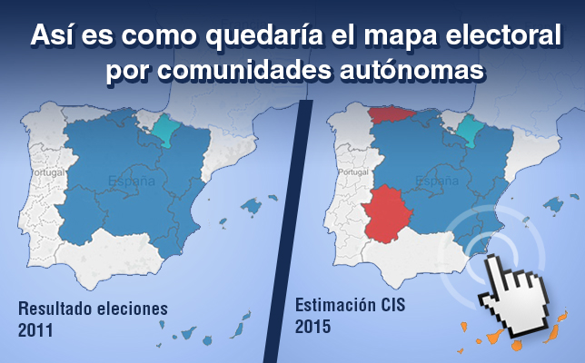 Mapa electoral autonómicas