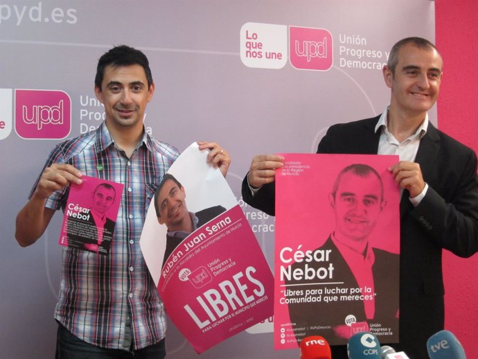Rubén Juan Serna y César Nebot presentan campaña 'Libres'