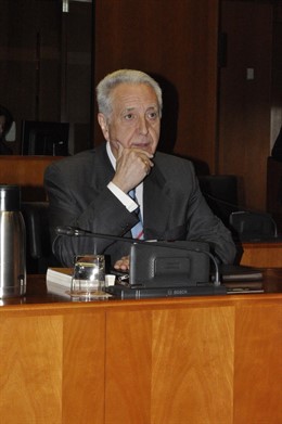 El consejero de Agricultura, Ganadería y Medio Ambiente de Aragón, Modesto Lobón