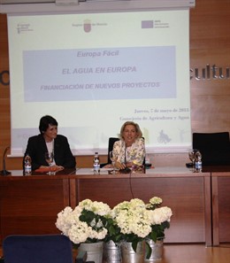 Inauguración de las jornadas 'El agua en Europa'