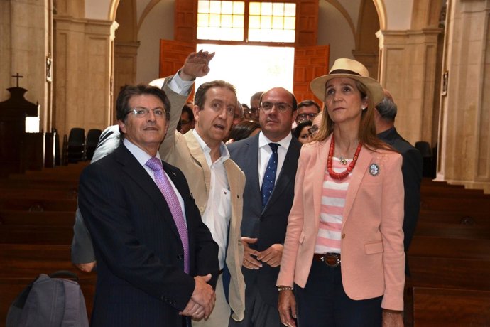 Visita de la Infanta Elena a Lorca