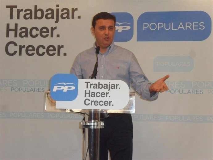 Javier Aureliano García, en rueda de prensa 