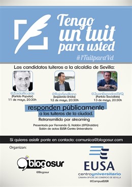 Cartel de Tengo un tuit para usted