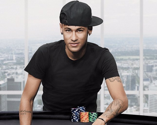 Neymar, nueva imagen de PokerStars