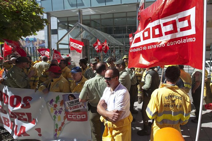 Concentración agentes forestales