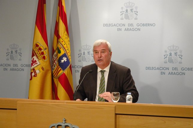 El delegado del Gobierno en Aragón, Gustavo Alcalde.