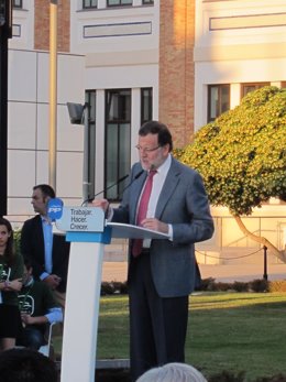 Rajoy, en un acto en Málaga