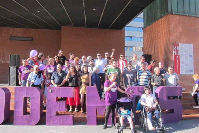 Inicio de campaña de Podemos Euskadi