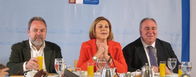 Labrador, Cospedal y Tirado