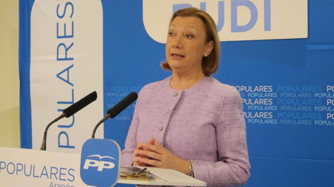 Luisa Fernanda Rudi, candidata del PP a la Presidencia de Aragón
