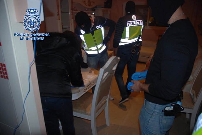 Desarticulado un grupo especializado en robos en domicilios