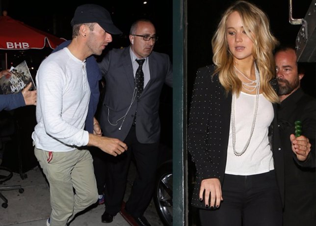 JENNIFER LAWRENCE CHRIS MARTIN 