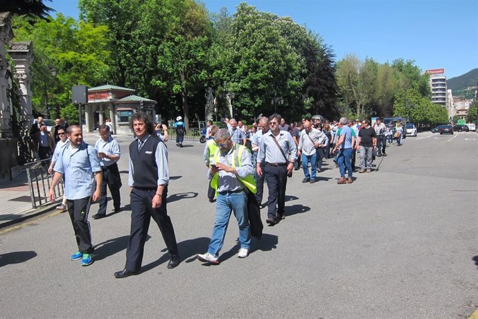 Manifestación de TUA