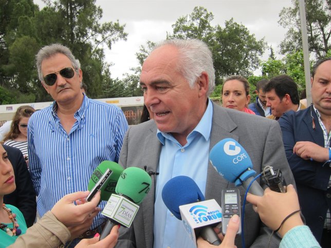 El alcalde de Mérida, Pedro Acedo