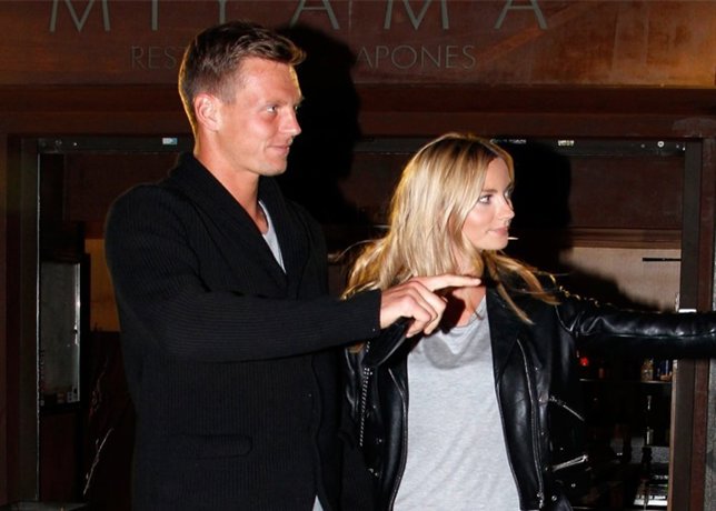 Tomás Berdych y su novia