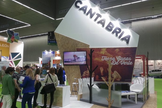 Stand de Cantabria en Expovacaciones