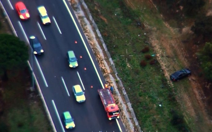 Accidente de tráfico, circulación, coches, DGT
