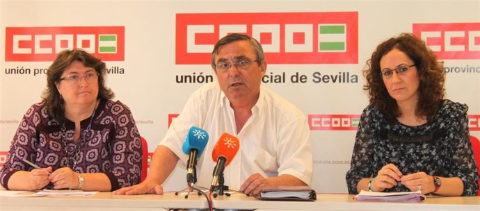 Vidán, durante la rueda de prensa sobre los efectos de la reforma laboral
