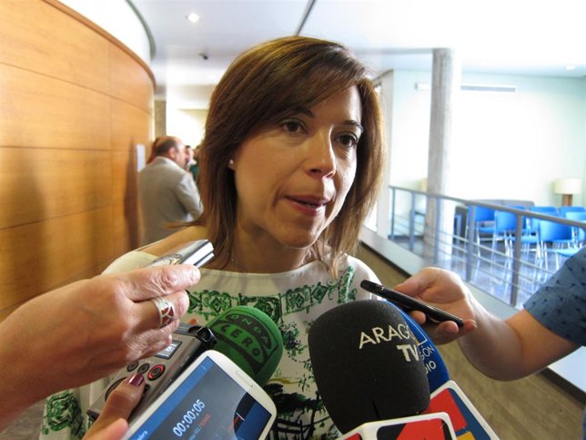 La alcaldesa de Huesca, Ana Alós