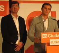 Rivera (C's): "Con el aforamiento de Chaves los andaluces no tienen legislatura"
