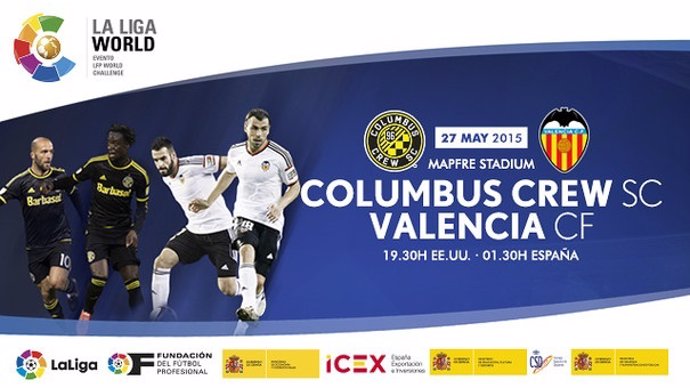 Valencia Columbus Crew SC amistoso