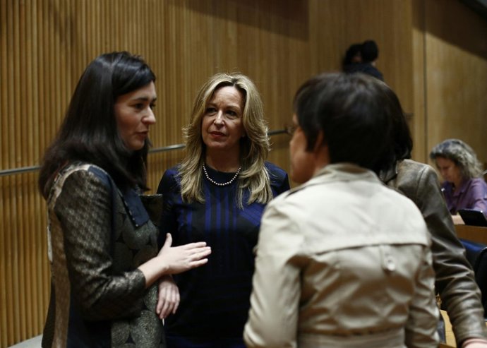 Carmen Montón, Trinidad Jiménez y Purificación Causapié