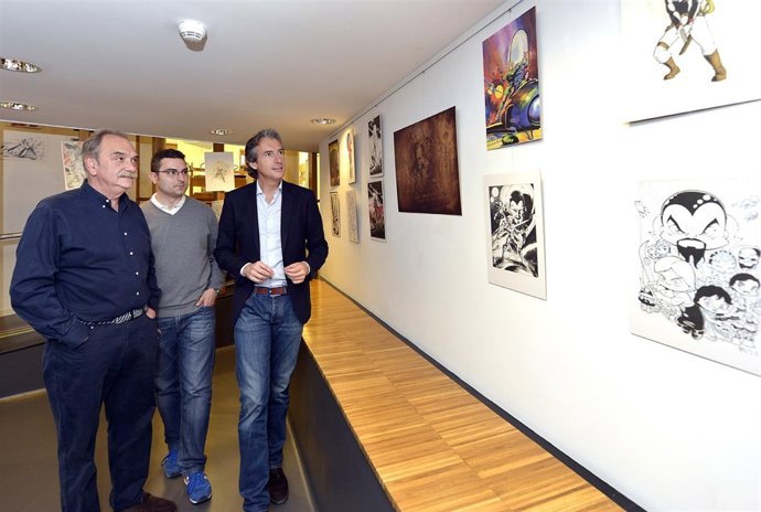 Exposición de la semana del comic en Espacio Joven