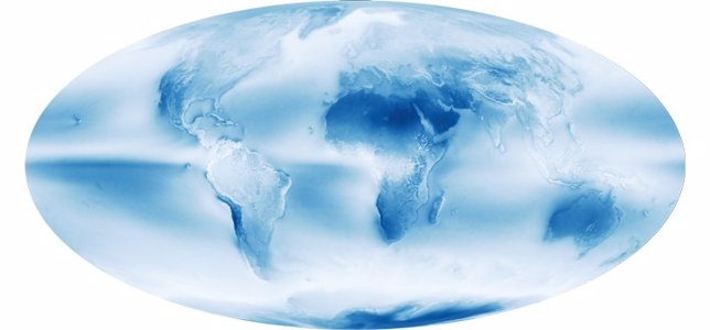 Mapa mundial de nubes