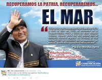 Bolivia solicita a sus ciudadanos el apoyo en Twitter con el hashtag #MarParaBolivia