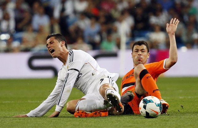 Cristiano Ronaldo pelea con Javi Fuego