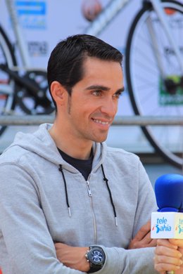 El ciclista español Alberto Contador