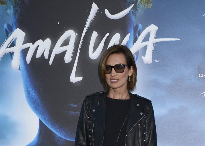 Nieves Álvarez en Amaluna del Circo del Sol