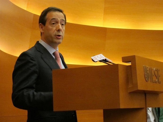 El consejero delegado de CaixaBank, Gonzalo Gortázar