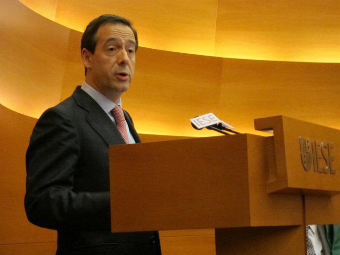 El consejero delegado de CaixaBank, Gonzalo Gortázar