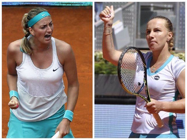 Kvitova y Kuznetsova, final del Mutua Madrid Open 2015