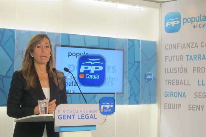 Líder del PP catalán, Alícia Sánchez-Camacho