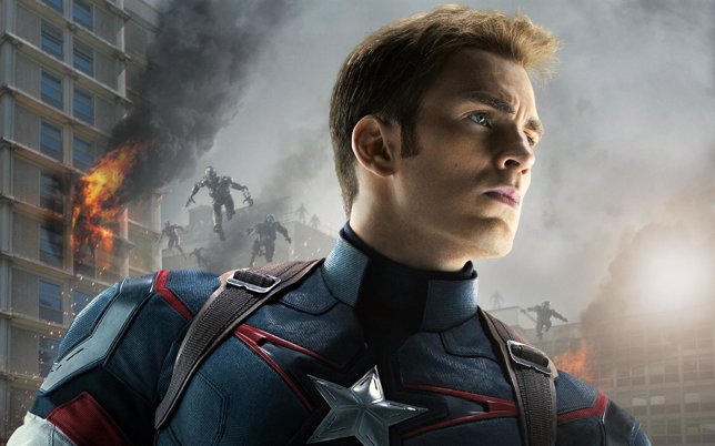 Chris Evans como Capitán América en 